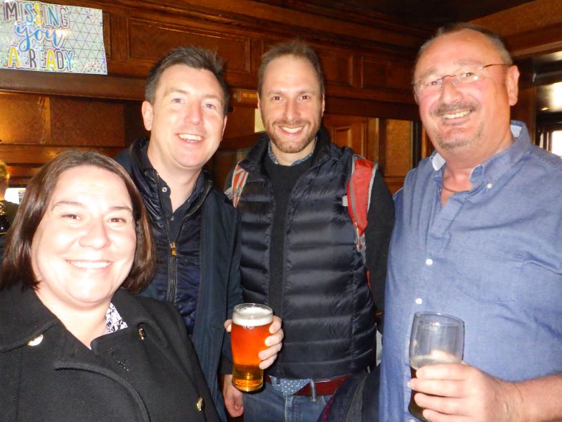 Kate Barrow, Matt Pullan. Tim Fletcher, Colin Woodbridge